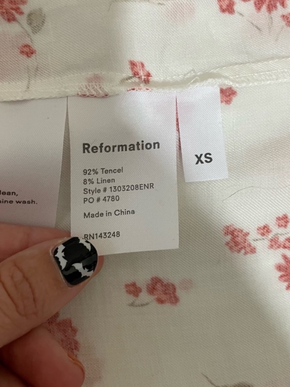 Reformation Ports Wrap Mini Dress Eleanor Print - Picture 8 of 12